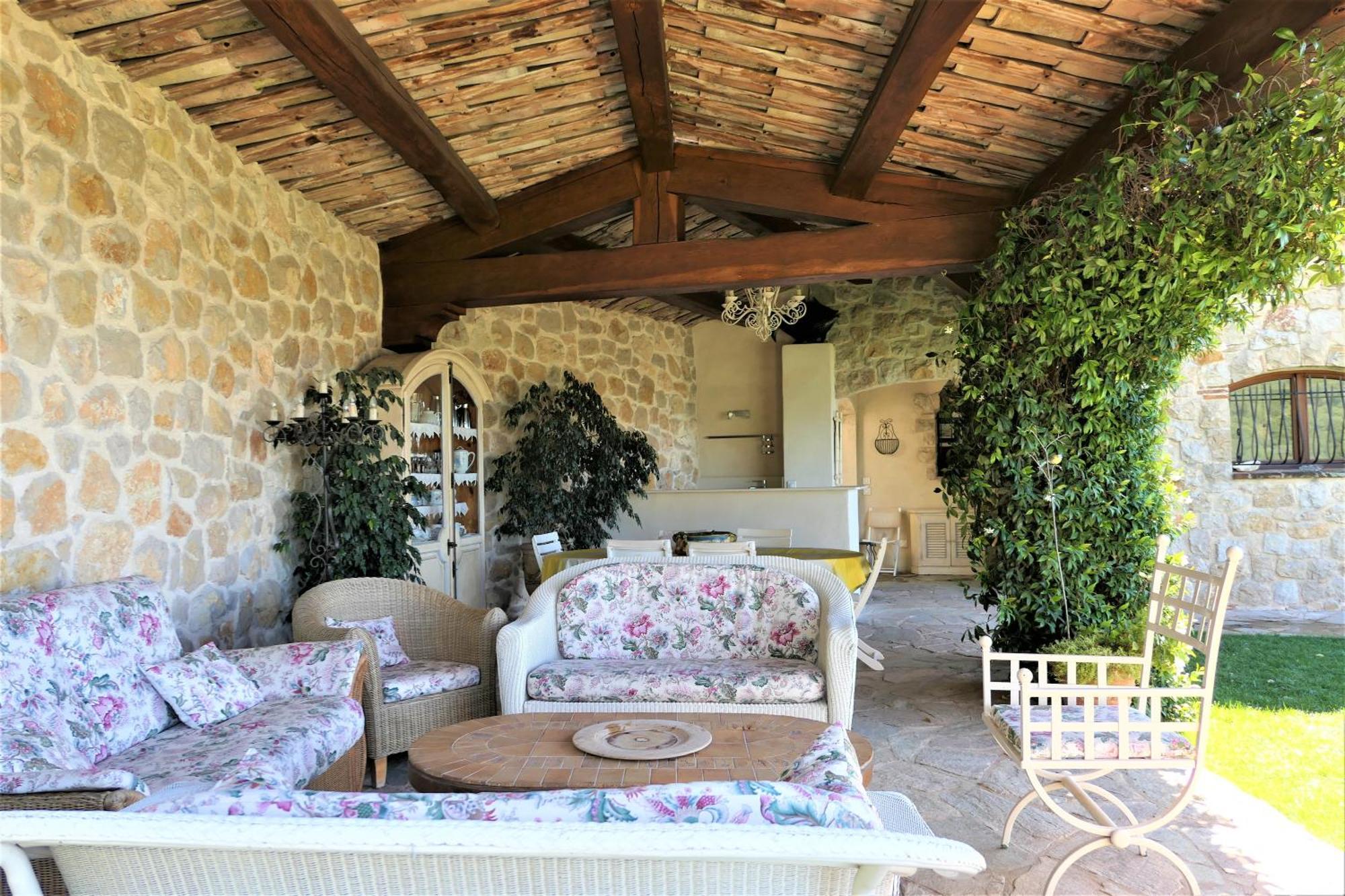 مبيت وإفطار فونس La Bastide Des Pins المظهر الخارجي الصورة